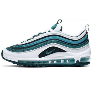Nike Air Max 97 White/Spirit Teal-Nightshade BV0050 100 youth Sz 3.5Y Womn Sz 5